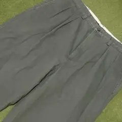 名作 ポロラルフローレン ポロチノ 90sヴィンテージ W34 オリーブグレー