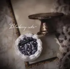 ミニチュア ブルーベリーケーキ