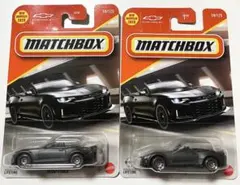マッチボックス シボレー カマロ コンバーチブル 2台セット