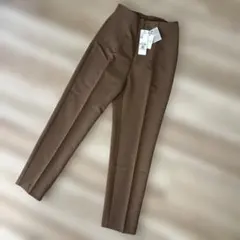 coca ブラウン　テーパードパンツ　Sサイズ