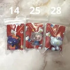 くじポン! ハローキティサプライズミックス! サンリオ リーメント 3個セットのサムネイル