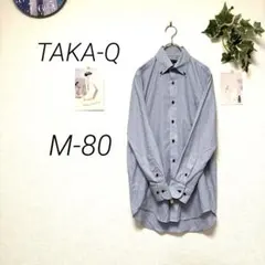 11580 TAKA-Q タカキュー ボタンダウンシャツ M-80 通勤
