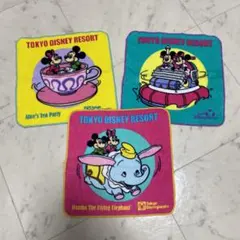 東京ディズニーリゾート キャラクタータオル 3点セット