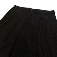 80s vintage ストライプワイドスラックス　パンツ　古着　ビンテージ