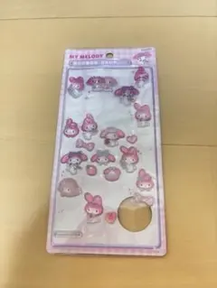 公式 ボンボンドロップ マイメロディ 立体シール