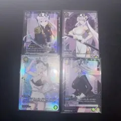 ユニオンアリーナ 羽前 京香 4枚セット パラレル R☆ 魔都精兵の