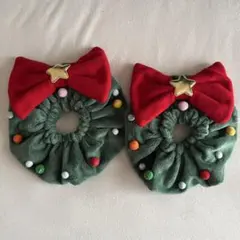 クリスマスリース　アクセサリー　Lサイズ　2個セット
