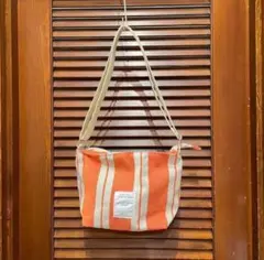 jouet ストライプミニショルダーJ6911 オレンジ