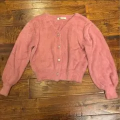 MISCH MASCHピンクカーディガン M