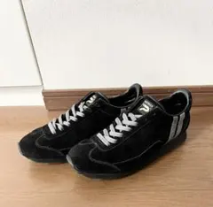 【美品】パトリック　PATRICK スニーカー スエード　ブラック 27㎝のサムネイル