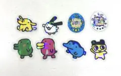 たまごっち オーロラホログラム クリアフレークシール おすそ分け 8枚