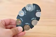 ⭐️小銭管理に便利！⭐️　コインホルダー　（カラー：ブラック）