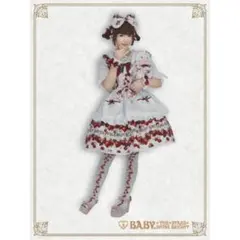 メタモルフォーゼ Little Nurse一式セット プラスサイズ オフ白×赤