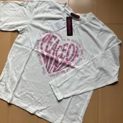 JESSY LOGAN 長袖カットソー ホワイト　新品タグ付き