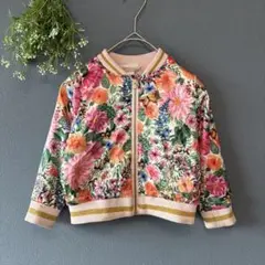 アンジェラマッケイ×H&M［100］エレガント可愛い◎フラワー×蝶◎ジャケット