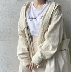 GU コーデュロイCPOシャツ（長袖）XL