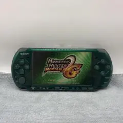 SONY PSP-3000 スピリティッドグリーン 本体＋ソフト4本セット