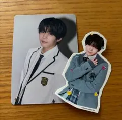 なにわ男子 長尾謙杜 ステッカー カード