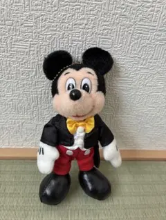ミッキー レトロ 復刻版 ぬいぐるみバッジ 35周年 ディズニー レア