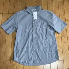 GLOBAL WORK 半袖シャツ M ストレッチ