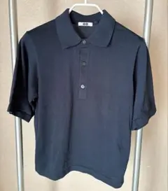 ⭐︎新品　UNIQLO U ニットポロシャツ 半袖　xs