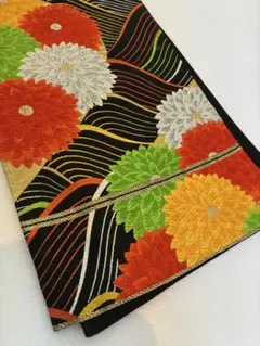 華やかな花柄 袋帯