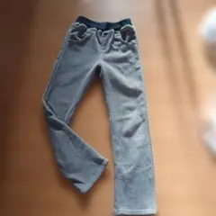 フリース ヘリンボーン パターン 長ズボン