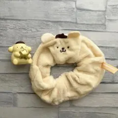 サンリオ　ポムポムプリン2点セット(きらめきバルーンフィギュア/シュシュ)