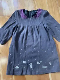 クレードスコープ　動物柄　ワンピース　チュニック　120cm