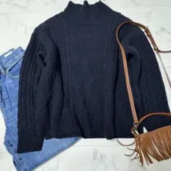 グリーンレーベルリラクシング ハミルトンウール ローゲージ セーター ニット