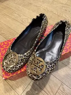 Tory Burch レオパード柄 バレエシューズのサムネイル