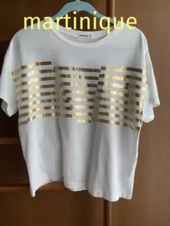 martinique ゴールドボーダー 半袖Tシャツのサムネイル