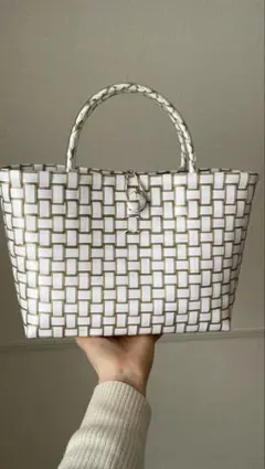 ハンドメイド かごバッグ