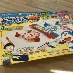 4人で遊べる! ドラえもんドラホッケーダブルス　エアホッケーおもちゃ