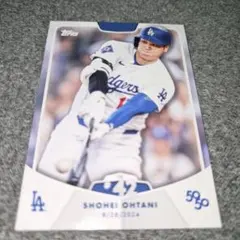 大谷翔平 HR#42 Topps50/50 ホームラン MLB ドジャース