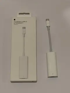 Apple純正 USB-C- Thunderbolt 2アダプタ