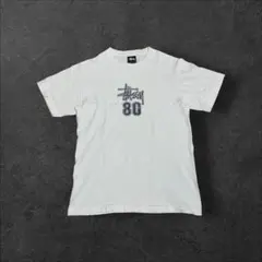 90s old stussy usa製 紺タグ 短丈Tシャツ フロントロゴ - メルカリ