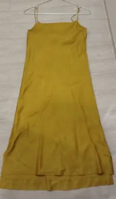 DRIES VAN NOTEN キャミワンピース マスタードサイズ 36のサムネイル