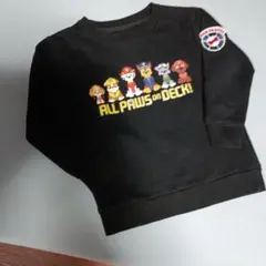 パウ・パトロール トレーナー 黒