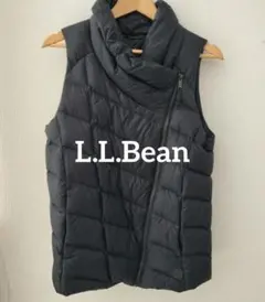 L.L.Bean エルエルビーン　ブラック　ダウンベスト　Sサイズ