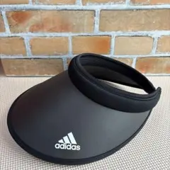 adidas ブラック サンバイザー