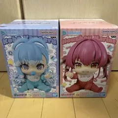 ホロライブ ホロベイビーズ 宝鐘まりん こぼ・かなえる フィギュア 2種セット