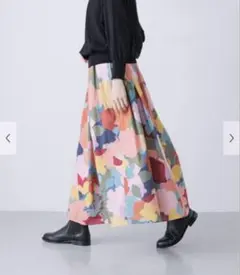 かぐれ　新品タグ付き　リバティプリントスカート　アーバンリサーチドアーズ かぐれ - 新品タグ付◉ かぐれ アーバンリサーチ リバティプリント