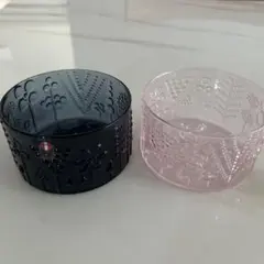 Iittala Flora ボウル 2個セット レイン ペールピンクのサムネイル