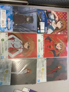 【アスカ6種セット！】新世紀エヴァンゲリオン/クリアファイル  D