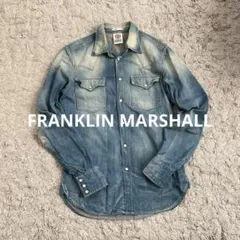 FRANKLIN MARSHALL スリムフィットデニムシャツ Sのサムネイル