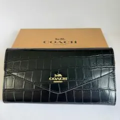 ☆開店セール☆ 新品未使用 美品 ニナリッチ オーストリッチ ロゴ 長 