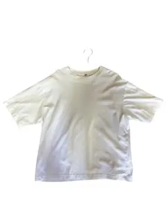 ユニクロ　UNIQLO エアリズムコットンオーバーサイズTシャツ　白　3XL