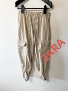 ZARA ナイロン ジョガーパンツ レディース M