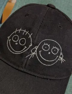 希少 US古着 90sヴィンテージ キャップ 帽子 刺繍 アメキャラ